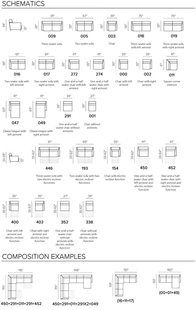 Buy Stan Sofa by Natuzzi Italia Toronto Shop Natuzzi Italia Leather