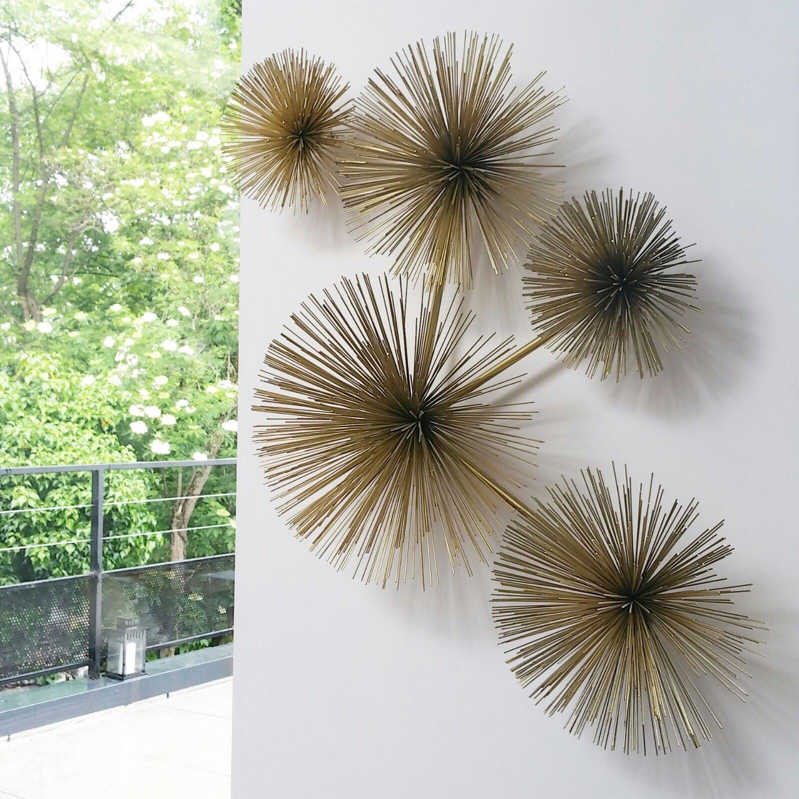 Urchin-Brass Wall Art
